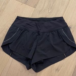 Black lulu lemon shorts